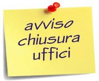 Chiusura Ufficio Tributi