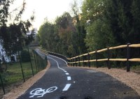 Inaugurazione del nuovo tratto di pista ciclabile Agno-Guà