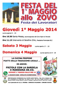 Fesa del 1° maggio allo Zovo