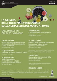 Incontri di filosofia 2016 - 2017