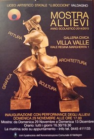 Mostra allievi liceo Boccioni